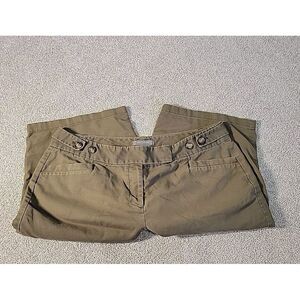 Ann Taylor Signature‎ Fit Lower On The Waist Shorts Womens 14 BROWN  Bermuda